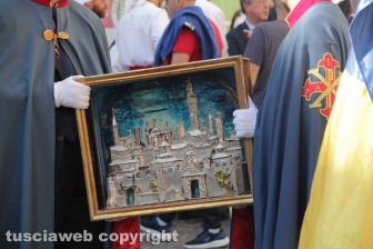 Viterbo - La processione della Madonna Liberatrice