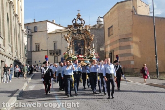 Viterbo - La processione della Madonna Liberatrice