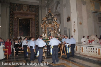 Viterbo - La processione della Madonna Liberatrice