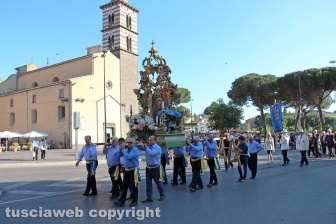 Viterbo - La processione della Madonna Liberatrice