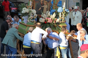Viterbo - La processione della Madonna Liberatrice