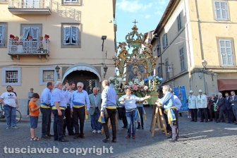 Viterbo - La processione della Madonna Liberatrice