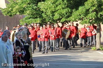 Viterbo - La processione della Madonna Liberatrice