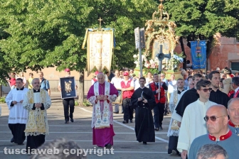 Viterbo - La processione della Madonna Liberatrice