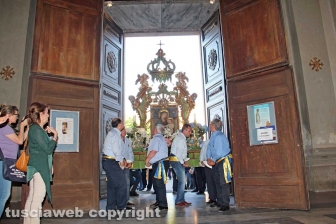 Viterbo - La processione della Madonna Liberatrice