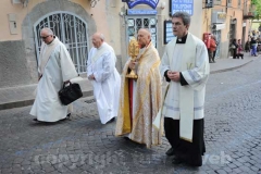 La processione della Madonna Liberatrice