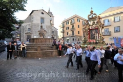 La processione della Madonna Liberatrice