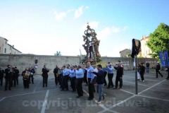 La processione della Madonna Liberatrice