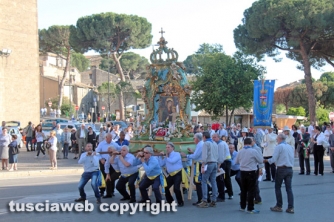 La processione della Madonna Liberatrice