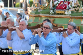 La processione della Madonna Liberatrice