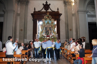La processione della Madonna Liberatrice
