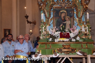 La processione della Madonna Liberatrice