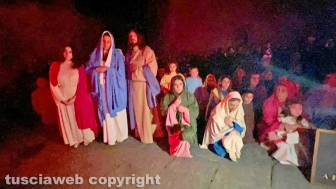 Bagnaia - La processione della passione di Cristo