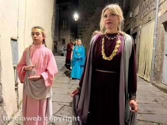 Bagnaia - La processione della passione di Cristo