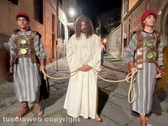 Bagnaia - La processione della passione di Cristo