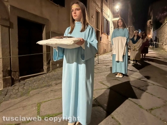 Bagnaia - La processione della passione di Cristo
