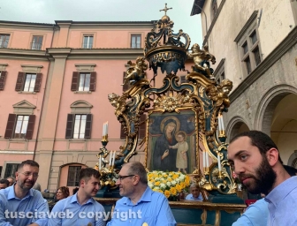 Viterbo - La macchina di Maria santissima Liberatrice