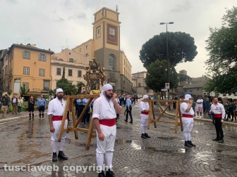 Viterbo - La macchina di Maria santissima Liberatrice per le vie della città