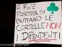 La protesta alla sala Bingo in via Garbini