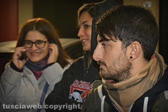 La protesta alla sala Bingo in via Garbini