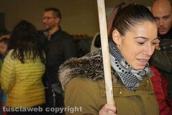 La protesta alla sala Bingo in via Garbini