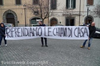 San Martino - La protesta contro gli immigrati