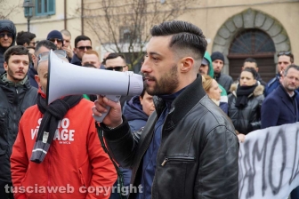 San Martino - La protesta contro gli immigrati