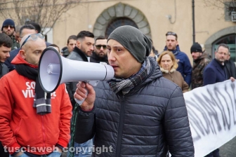 San Martino - La protesta contro gli immigrati