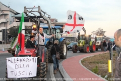 Orte - La protesta degli agricoltori cresce