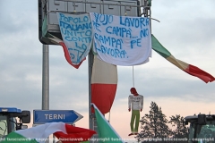 Orte - La protesta degli agricoltori cresce