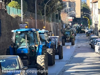 Viterbo - La protesta degli agricoltori