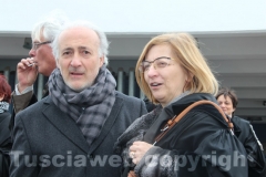 La protesta degli avvocati viterbesi