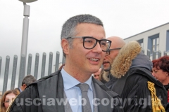 La protesta degli avvocati viterbesi