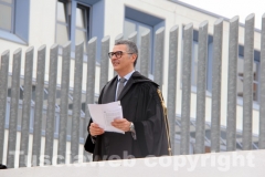 La protesta degli avvocati viterbesi