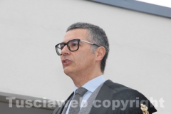La protesta degli avvocati viterbesi