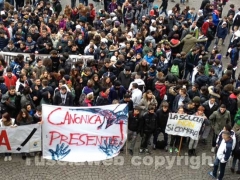 La protesta degli studenti