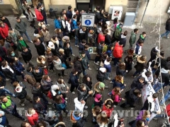 La protesta degli studenti