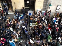 La protesta degli studenti