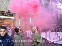 La protesta degli studenti