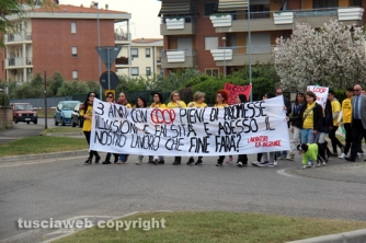 La protesta dei lavoratori Ingrande