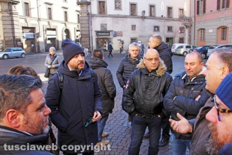 La protesta dei sindacati di polizia penitenziaria
