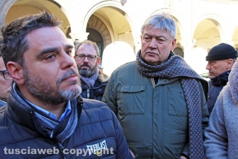 La protesta dei sindacati di polizia penitenziaria