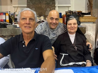 Massimo Mecarini, Sandro Rossi, Suor Francesca Pizzaia