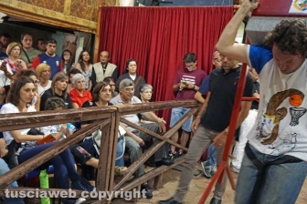 La prova di portata dei facchini di Santa Rosa