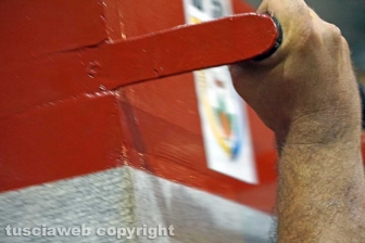 La prova di portata dei facchini di Santa Rosa