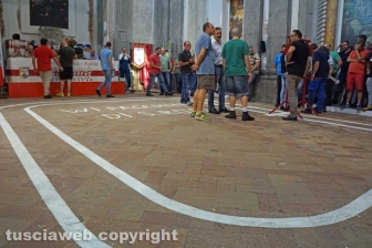 La prova di portata dei facchini di Santa Rosa