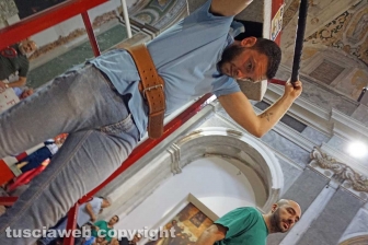 La prova di portata dei facchini di Santa Rosa