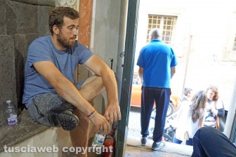 La prova di portata dei facchini di Santa Rosa