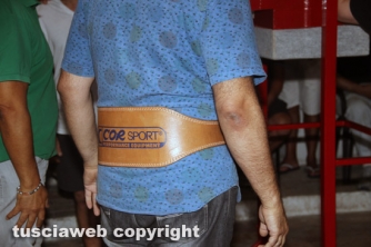 Santa Rosa - La prova di recupero dei facchini