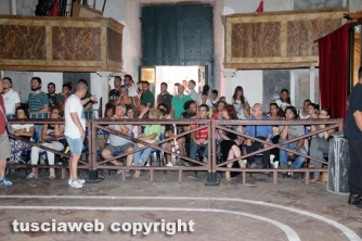 Santa Rosa - La prova di recupero dei facchini